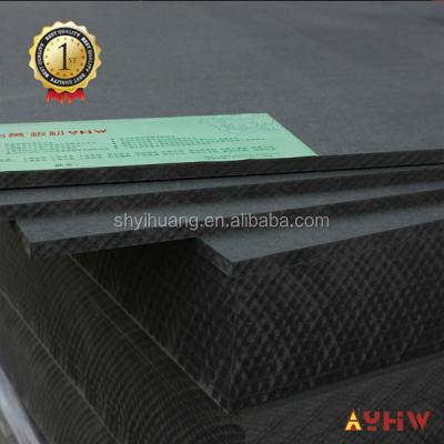 China Water Resistant MDF MDF Black 12mm Moisture Proof Wood for sale