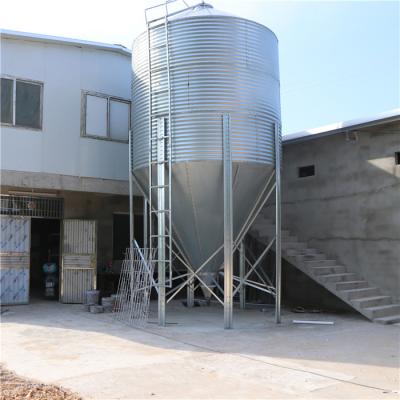 China De Silo van het het Materiaal10tons 15tons 20tons Voer van de kippenpluimveehouderij voor Automatisch het Voeden Systeem Te koop