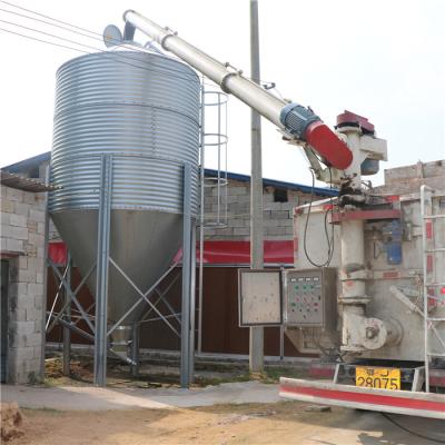 Chine Poubelle de haute résistance de grain de 15 tonnes, durée de longue durée automatique d'équipement de volaille de couche à vendre