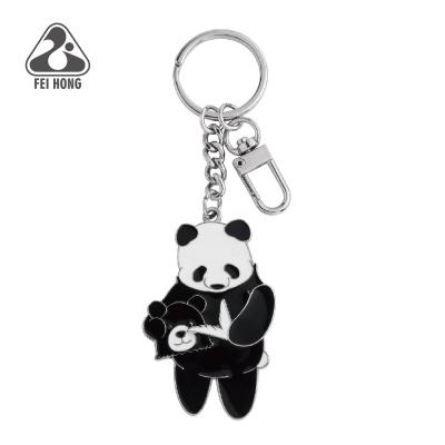 China Promotion Panda Movable Metal Keychain - Souvenir Gifts Formosan Black Bear for sale