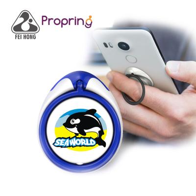 China Quality Small Customized Logo Cell Phone Ring For Gift for sale