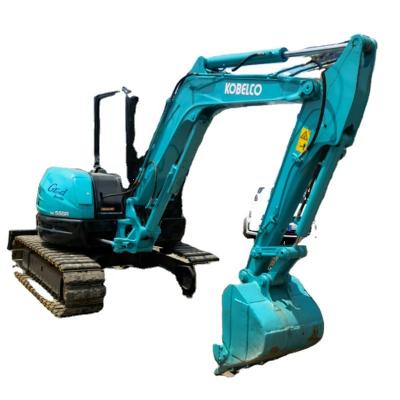 China Construction Digging KOBELCO SK55 SK55SR-3 Mini Excavator Good Quality Low Price Used Japan for Sale in Shanghai 5.5 Ton Provided Original 1 UNIT JP for sale