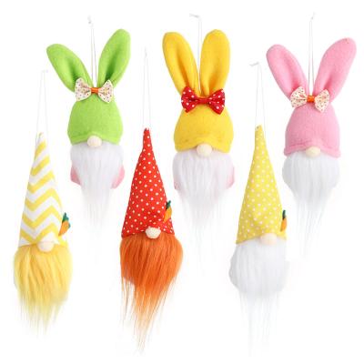 China Festival Stuff Bunny Gnome Plush Elf Ornament Easter Dolls Spring Easter Day Home Office Decorations Easter Gifts for sale