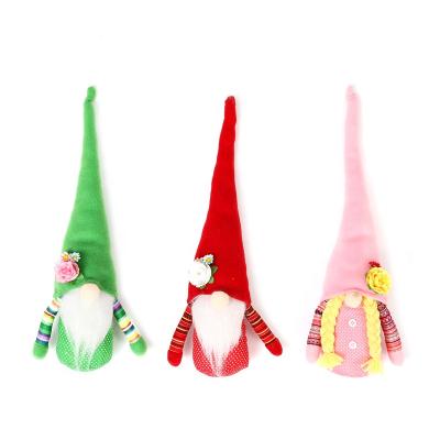 China Festival Stuff Christmas Gnome Ornaments Decoration Doll Elf Gnomes Sitting Shelf Decors for sale