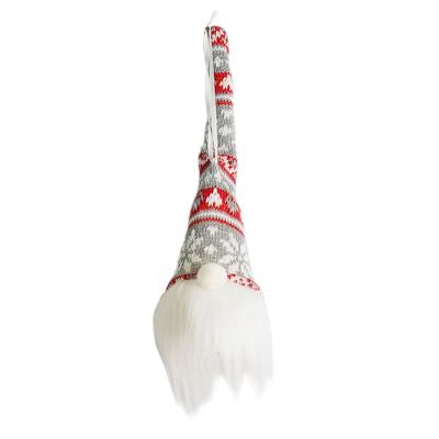 China Handmade Santa Elf Christmas Tree Hanging LED Lantern Decoration Christmas Tomte Gnomes Plush Toy Nordic Swedish Glitter Doll Non-Toxic for sale