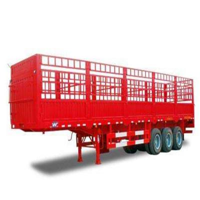 China High Strength Truck Trailer New Barrier Semi Trailer for sale