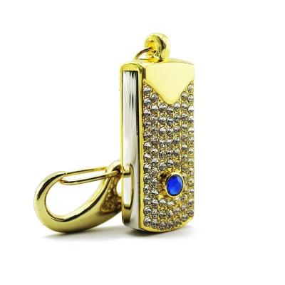 China Dr. Crystal Bling Diamond Pen Drive 64GB USB 3.0 U Disk Thumb Drive Memory Stick Storage Jump Flash for sale