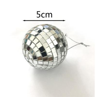 China Professional Lighting Inflatable Disco Reflector Bar Decoration Supplies Various Sizes Christmas Decoration Display Glass Ball Mirror Ball for sale