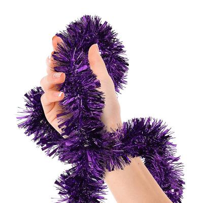 China Beautiful Christmas Tinsel Garland Celebrate Decorations Party Disco Happy New Years Years Party Indoor and Outdoor Supplies for sale