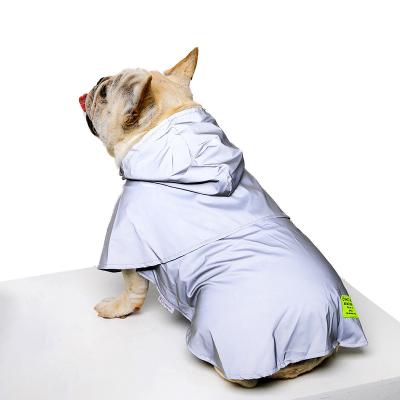 China Greatbuy Wholesale Poncho For Dogs Double Layer Stocked Dog Clothes Waterproof Pet Raincoat for sale