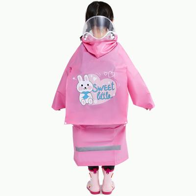 China Eva Pullover Kid Rain Reusable Children's Raincoat Factory Sale Poncho for sale