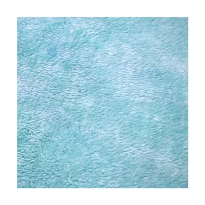 China Hot Sale Anti-static 100% Polyester Arctic Velvet Fleece Fabric Dyeing Short Pile Plush Fabric for sale