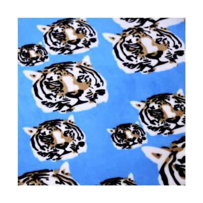 China China anti-static polyester spandex super brush velor printed fabric for children's bedding for sale