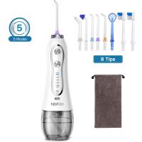 Cina 5 carico di Jet Tips Rechargeable Water Flosser USB di modi 8 in vendita