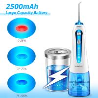 China Tandheelkundig waterflosser tongreiniger mondbewatering sets kraan waterjet flosser met 10 spuitstuk tips voor familie Te koop