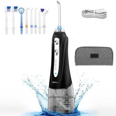 China Batteriebetriebenes Wasser Flosser Soems mit große Kapazitäts-Batterie zahnmedizinisches Mund-Irrigator zu verkaufen