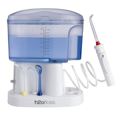 China Elektrisch Countertop Water Flosser met Reservoir van het 11 Pijpen het Grote Water Te koop