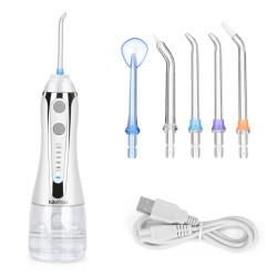 China Cuidado dental portátil de Flosser del agua oral de Irrigator de 5 modos con 5 bocas en venta