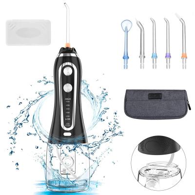 China Prenda impermeable oral elegante IPX7 de Flosser del agua de Irrigator con el tanque 0.3L en venta