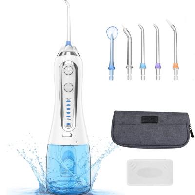 중국 승인되는 Electric 구두 Irrigator Water Flosser 건전지에 의하여 운영하는 세륨 판매용