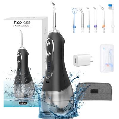 Chine Irrigateur Oral Dentaire Sans Fil Portable Sans Fil 6 Modes 5 Embouts De Jet à vendre