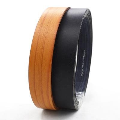 China Furniture Construction 1mm PVC Dark Edging Colored Competitive Flexible Plastic Edging Strip For Table Home Decoration for sale