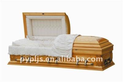 China American Style American Style Solid Wood Casket for sale