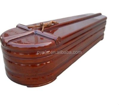 China European Style Funeral Furniture Wooden Caskets R008 for sale