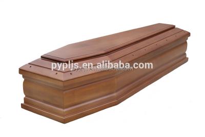 China Europe Quality Casket Solid Wood Italian Casket for sale