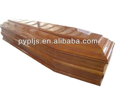 China European Style Italian Casket Carved Wooden Casket for sale