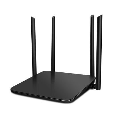 China 2.4g 5ghz 1200m Router 300mbps 4 Antenna 4.5db WiFi Repeater Home High Speed ​​Dual Band Wireless Routers for sale