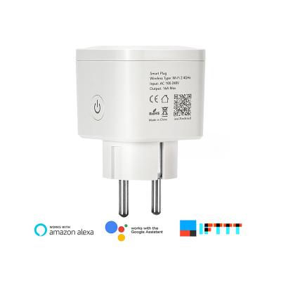 China Mini Smart Plug Wifi Smart 10A Tuya Automatic Smart Home Socket Wireless Outlet Works with Amazon Alexa Google Home and IFTTT for sale