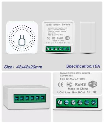 China WiFi Switch Tuya Smart Home WiFi Wall Switch Switch for sale