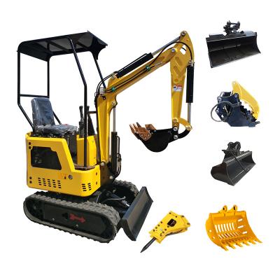 China Manufacturing Plant High Quality Fast Delivery Low Price 0.8 Ton 1 ton Electric Micro Mini Excavator For Sale Mini Excavator For Home Use for sale