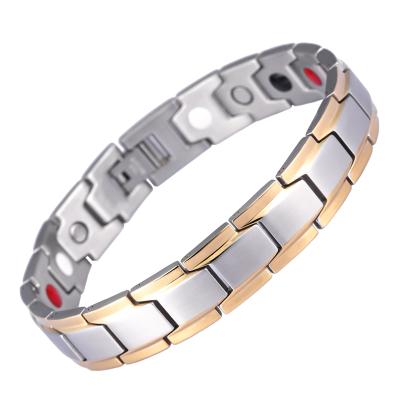 China FASHIONABLE Promotion Energy Factory Hottime Bracelet Stainless Steel China Magnetic Fashion Jewelry for sale