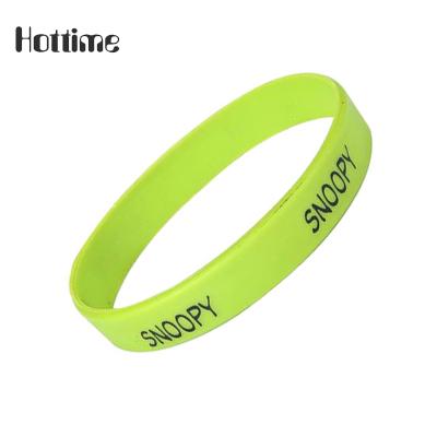 China Hottime FASHIONABLE Wholesale Health Custom Access Control Wristbands Negative Ion Silicone Wristband for sale