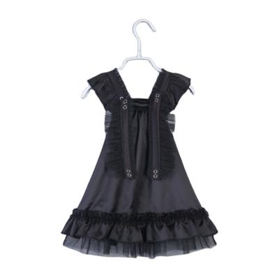 China New Type New Baby Breathable Bow Interesting Price Swirl Front Dress For Kids for sale