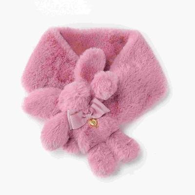 China Interesting price manufacturing girl short exquisite structure new type rabbit scarf for sale