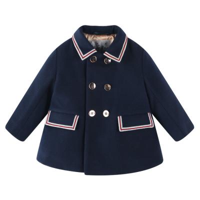 China Factory Sale Breathable Various Boys Wool Blend Tweed Coat Widely Used for sale