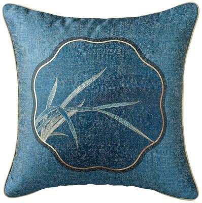 China Eco-friendly New Chinese Style Luxury Cushion Cover For Sofa Decorative Custom Made for sale