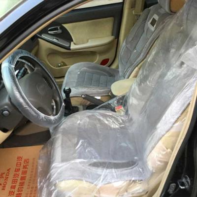 China All kinds of style suitable for repairing car seat cover car repair cushion disposable cover plastic seat cover for sale