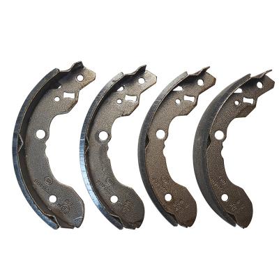 China Brake systems manufacturer HN-S0003 auto semi-metal car spare parts auto brake pad for SC6350 changan for sale