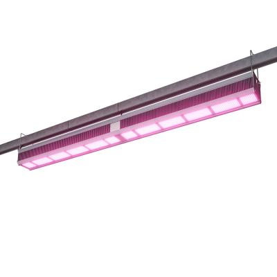 China Seed Starting Greenhouse Flower Light Slim Design 630W LED Bar Light For Flowering for sale