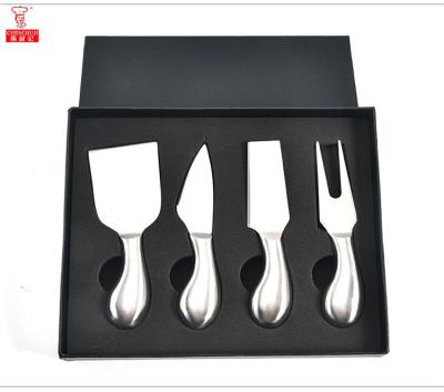 China Stocked Chenchuji Cheese Fork Knife Tool Kit The Stainless Steel Cheese Knife Set for sale