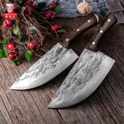 China Chenchuji Stocked 6 Inch Chef's Knife Stainless Steel Butcher Boning Knife With Solid Wood Handle Kitchen Knife for sale