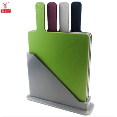 China Chenchuji Stocked Kitchenware Non-slip Plastic Cutting Board for sale