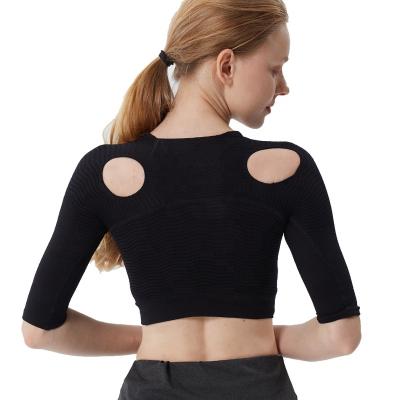 China Wholesale Price Breathable Universal Adjustable Back Shoulder Belt Support Body Posture Corrector For Women for sale