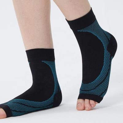 China Foot Plantar Sleeves Compression Performance Support Ankle Support Fasciitis Open Toe Compression Socks Big Quality And Best Price for sale