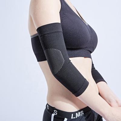 China Antibacterial Medical Compression Elbow Sleeve Support Sports Protector Relieve Swell 20-30mmHg Elbow Brace For Arthritis Badminton for sale