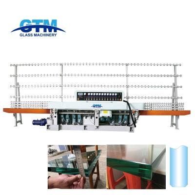 China Building Material Stores 11 Motors Glass Sharpening Machine For Thick Glass Up To 60mm for sale